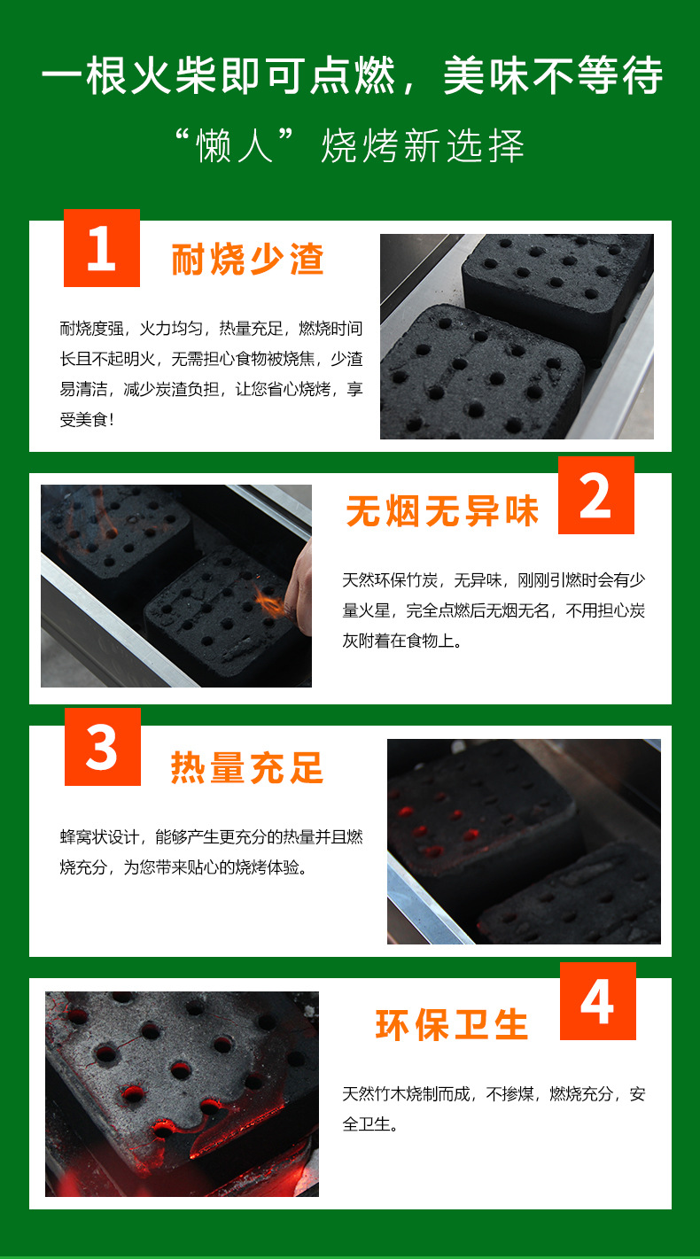 速燃炭